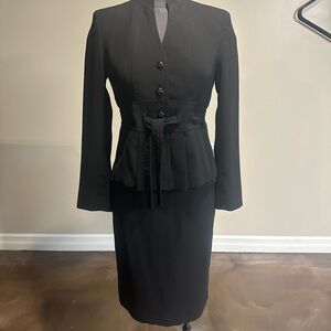 Kasper Black Women's Skirt Set